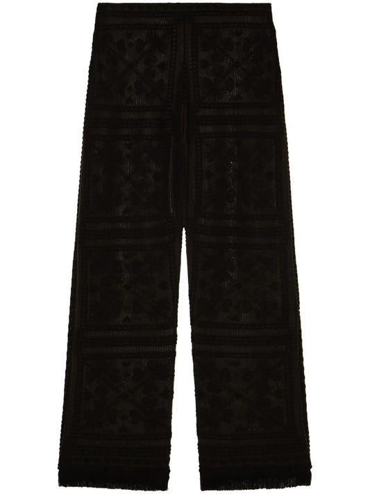 Kiss By The Book Straight-Keg Trousers