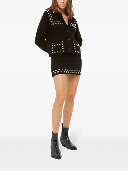 Love And Studs Mini Skirt