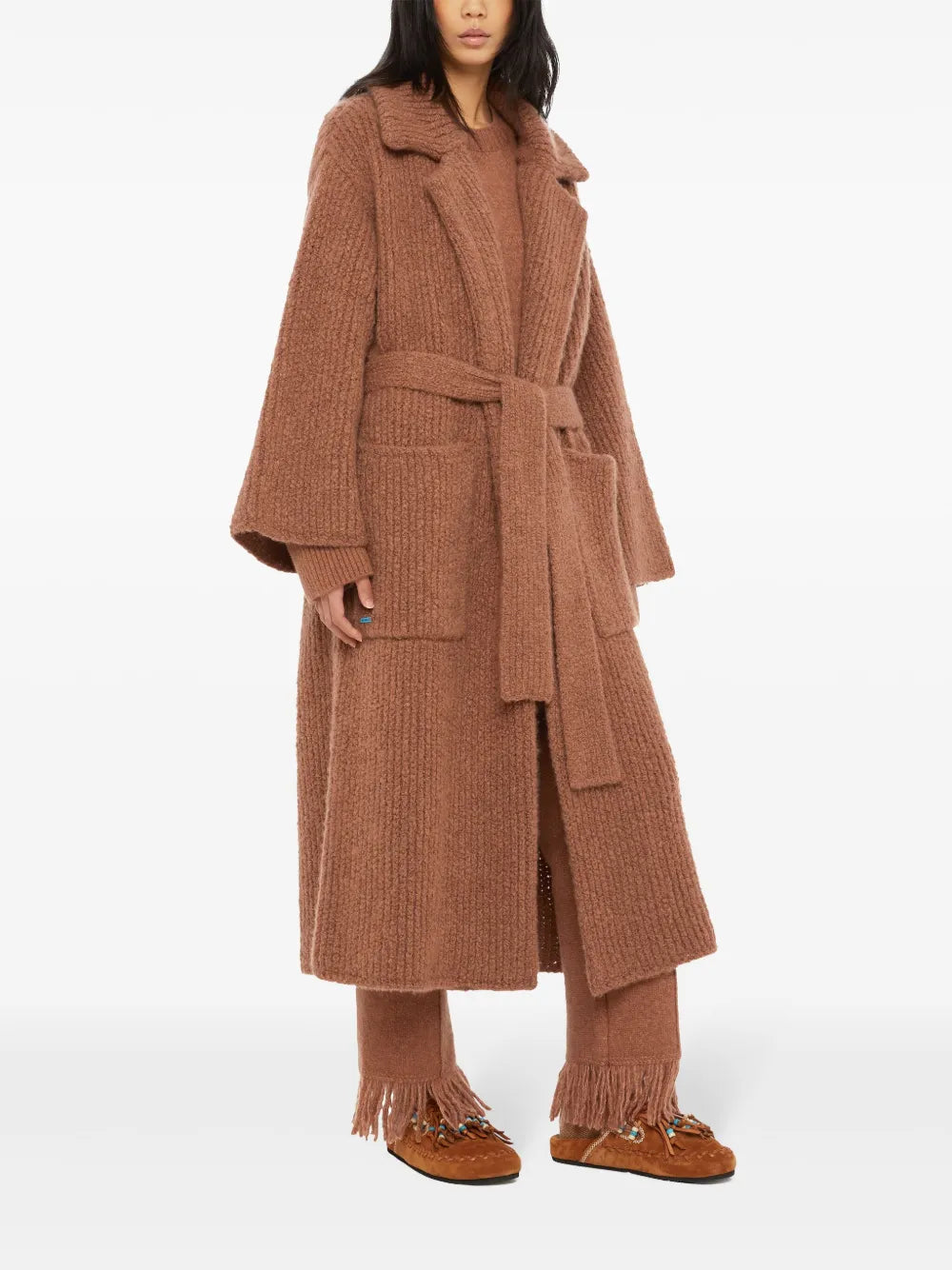 Knitted Robe Coat