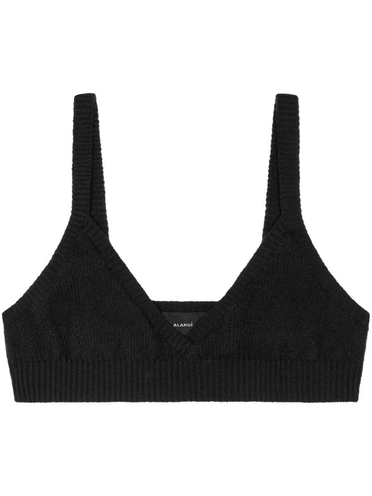 V-Neck Cashmere Bralette