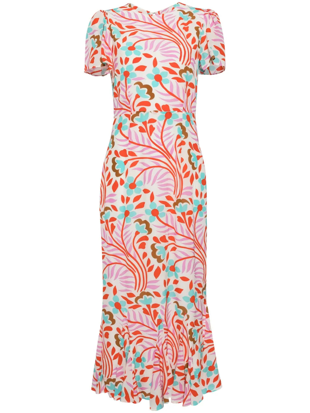 Lulani Printed Midi Dress