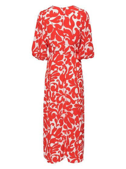 Ina Printed Midi Dress