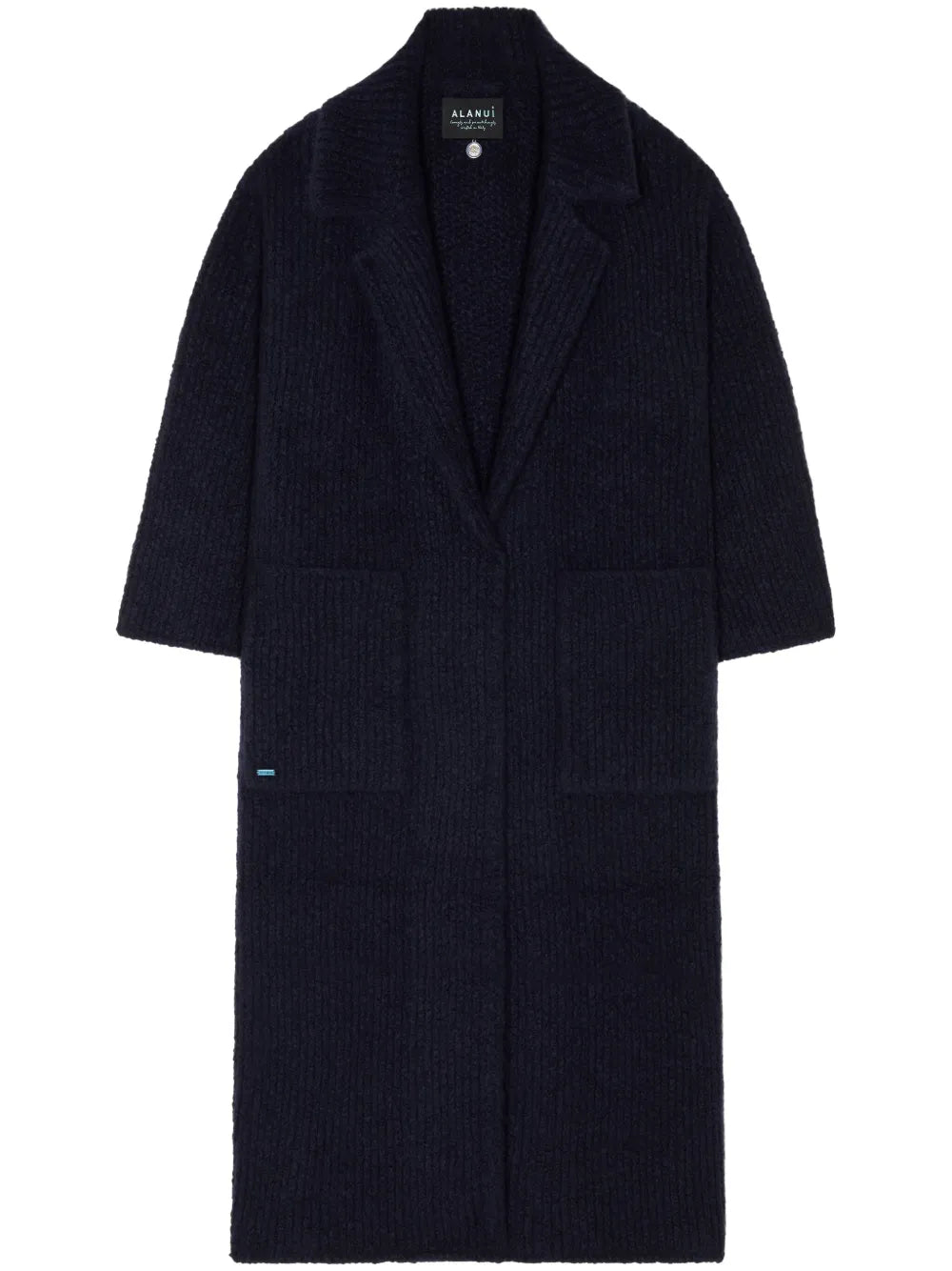 Logo-Plaque Cashmere-Silk Blend Cardigan