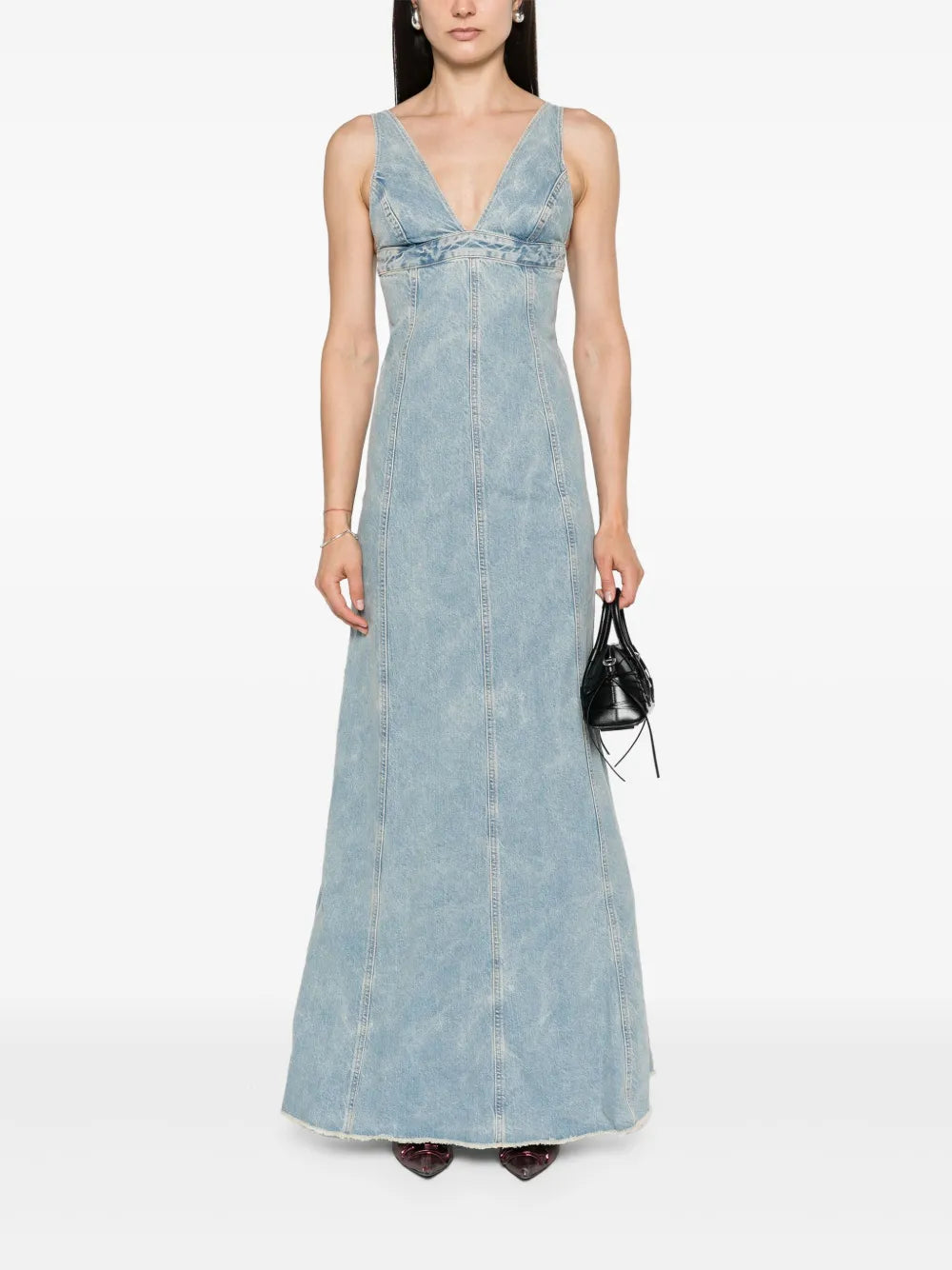 Dolly Denim Maxi Dress