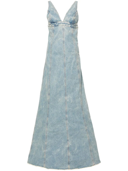 Dolly Denim Maxi Dress