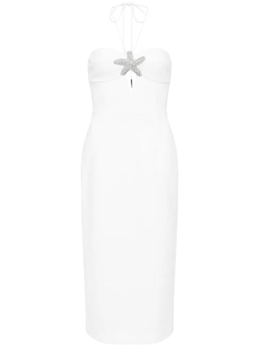 Chantara Halterneck Midi Dress