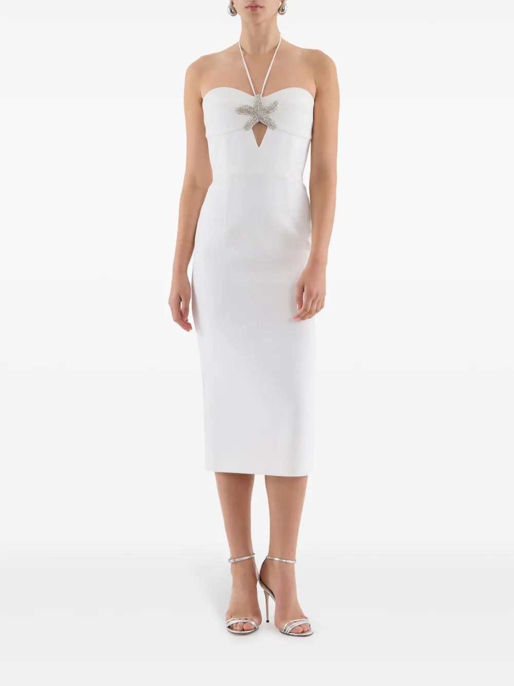 Chantara Halterneck Midi Dress