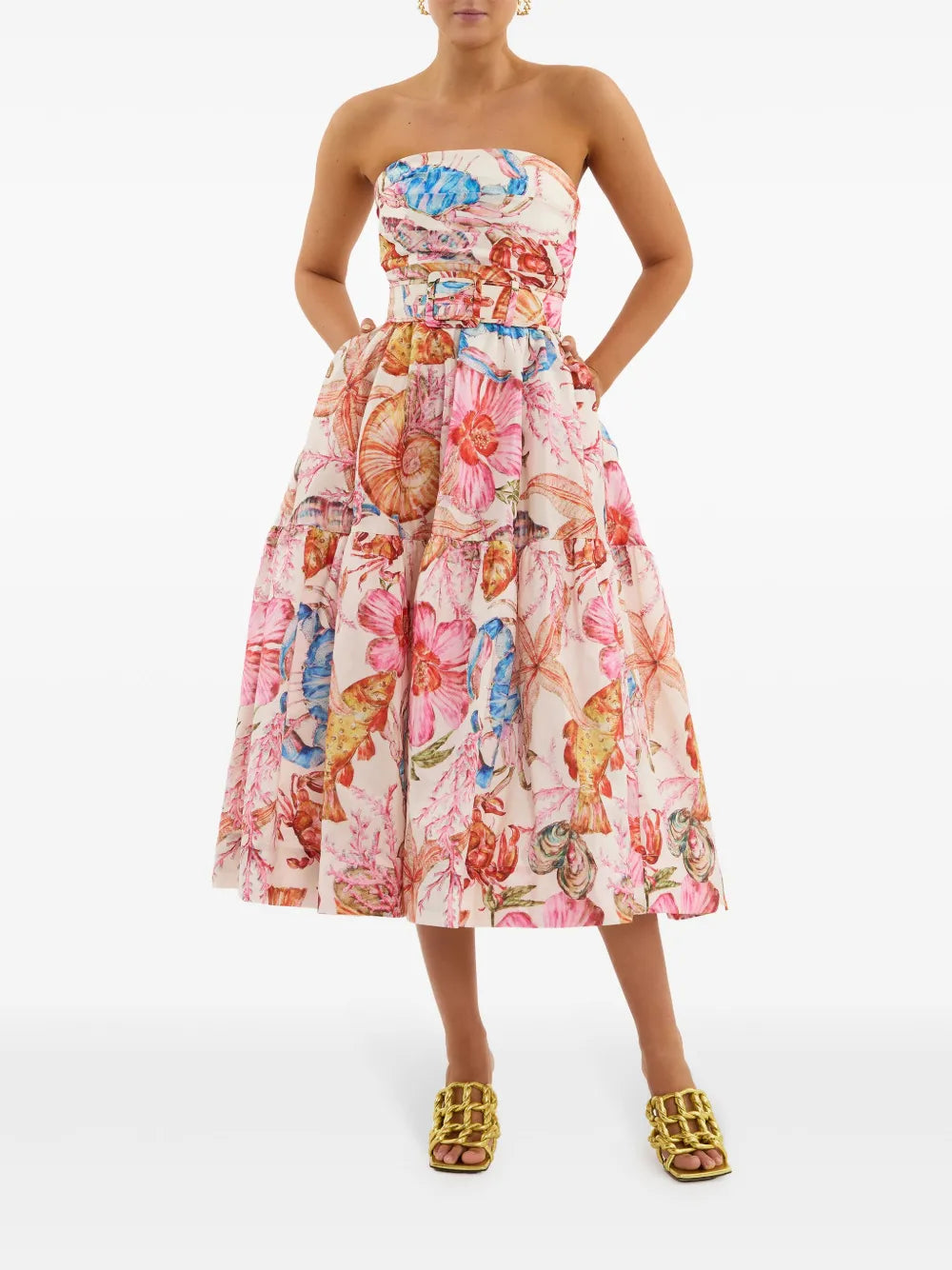 Summer Seas Midi Dress