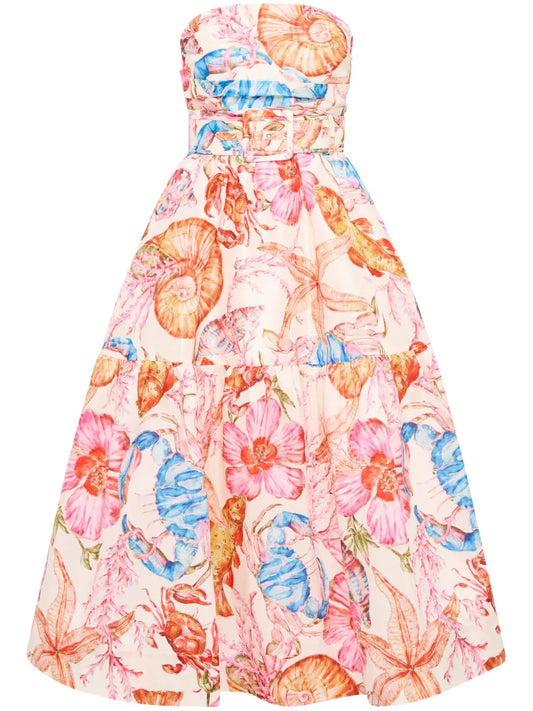 Summer Seas Midi Dress