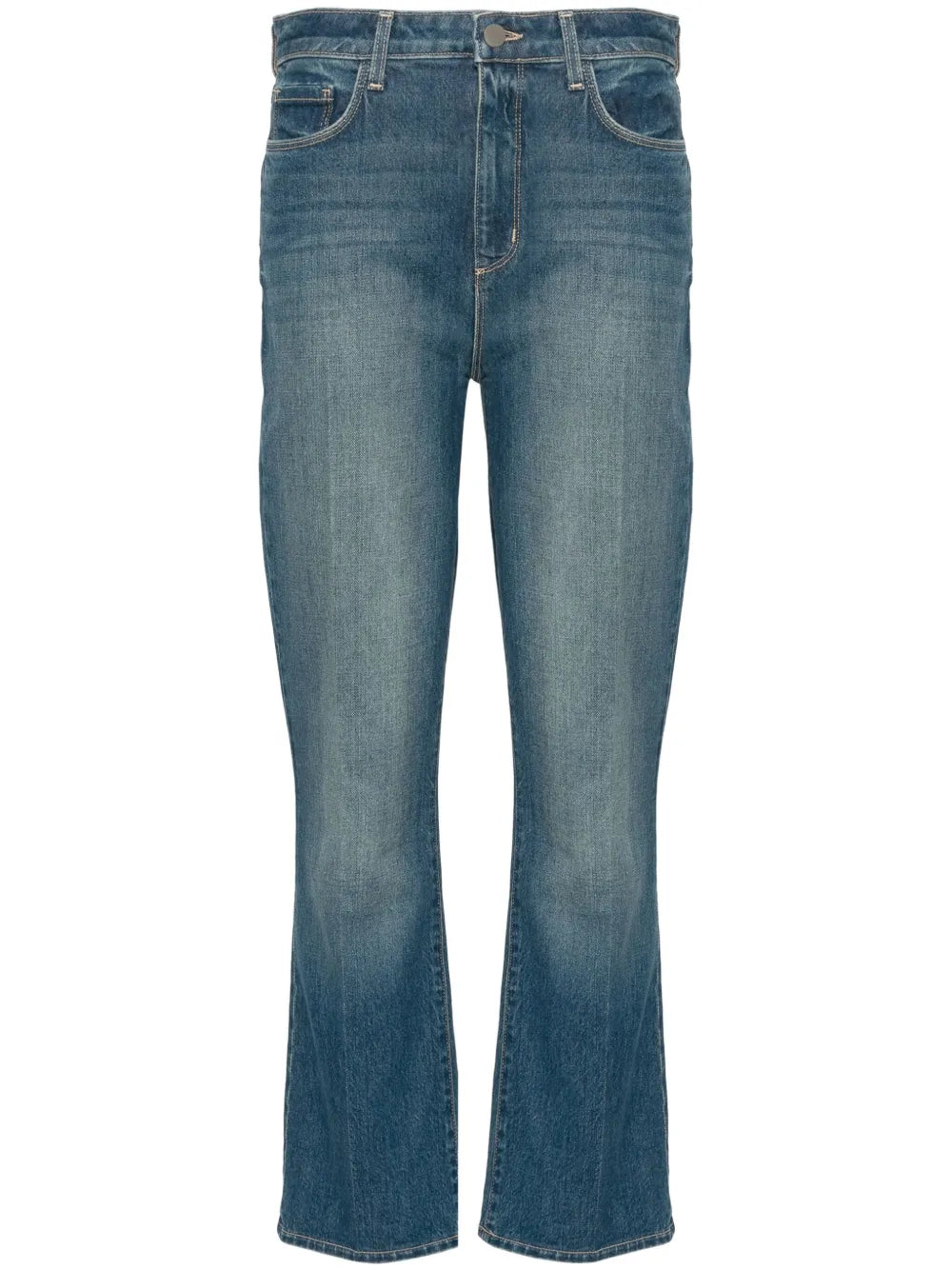 High-Rise Bootcut Jeans
