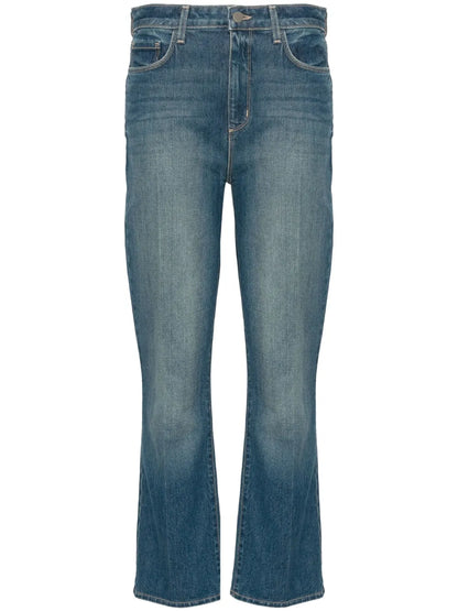 High-Rise Bootcut Jeans
