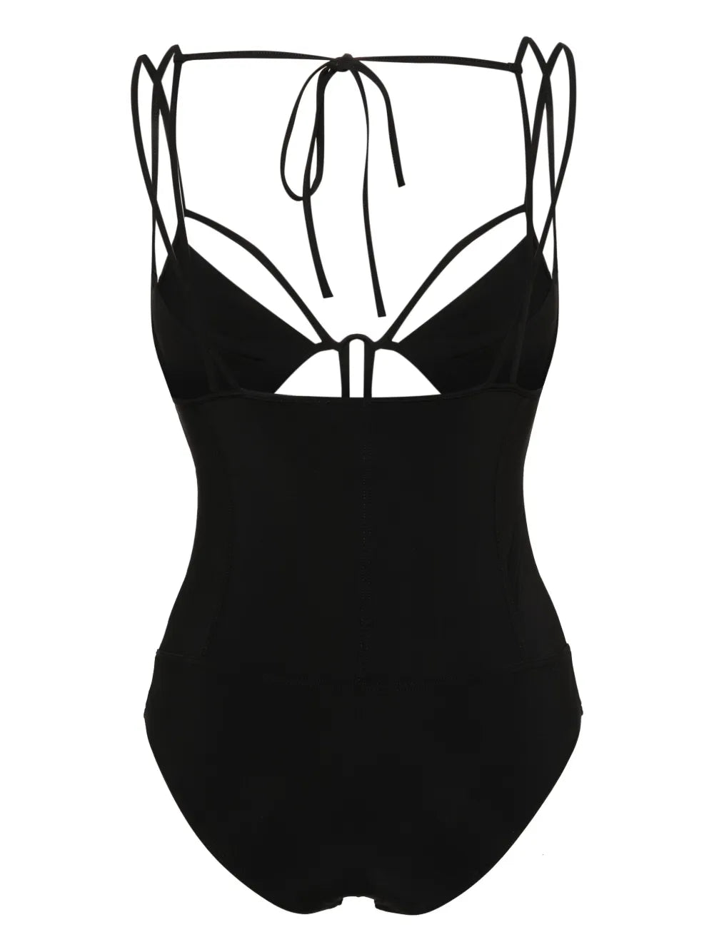 V-Neck Cut-Out Swimsuit