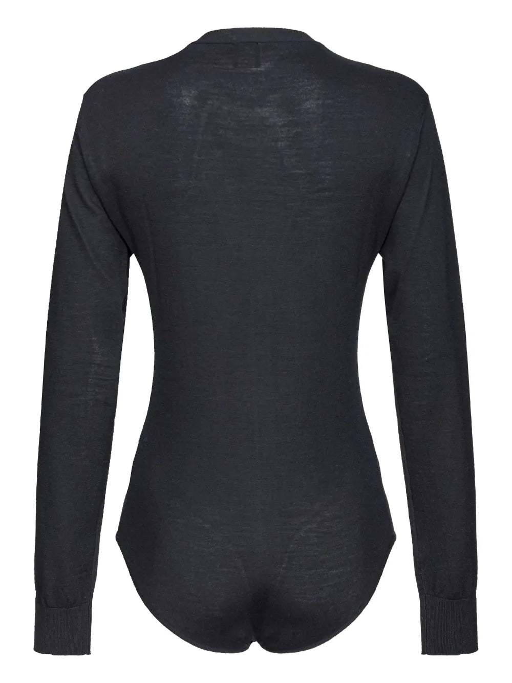 Collarino V-Neck Wool Bodysuit