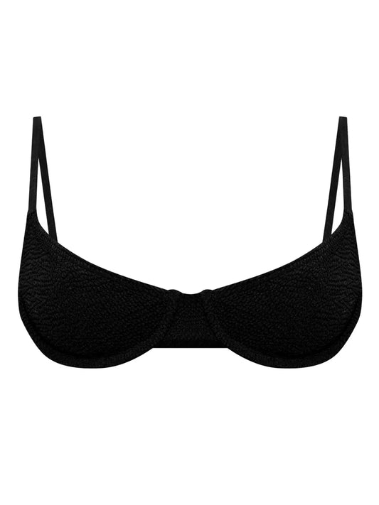 Gracie Crinkled Bikini Top