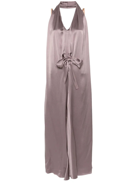 Satin Maxi Dress