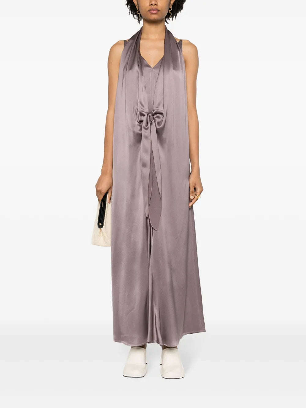 Satin Maxi Dress