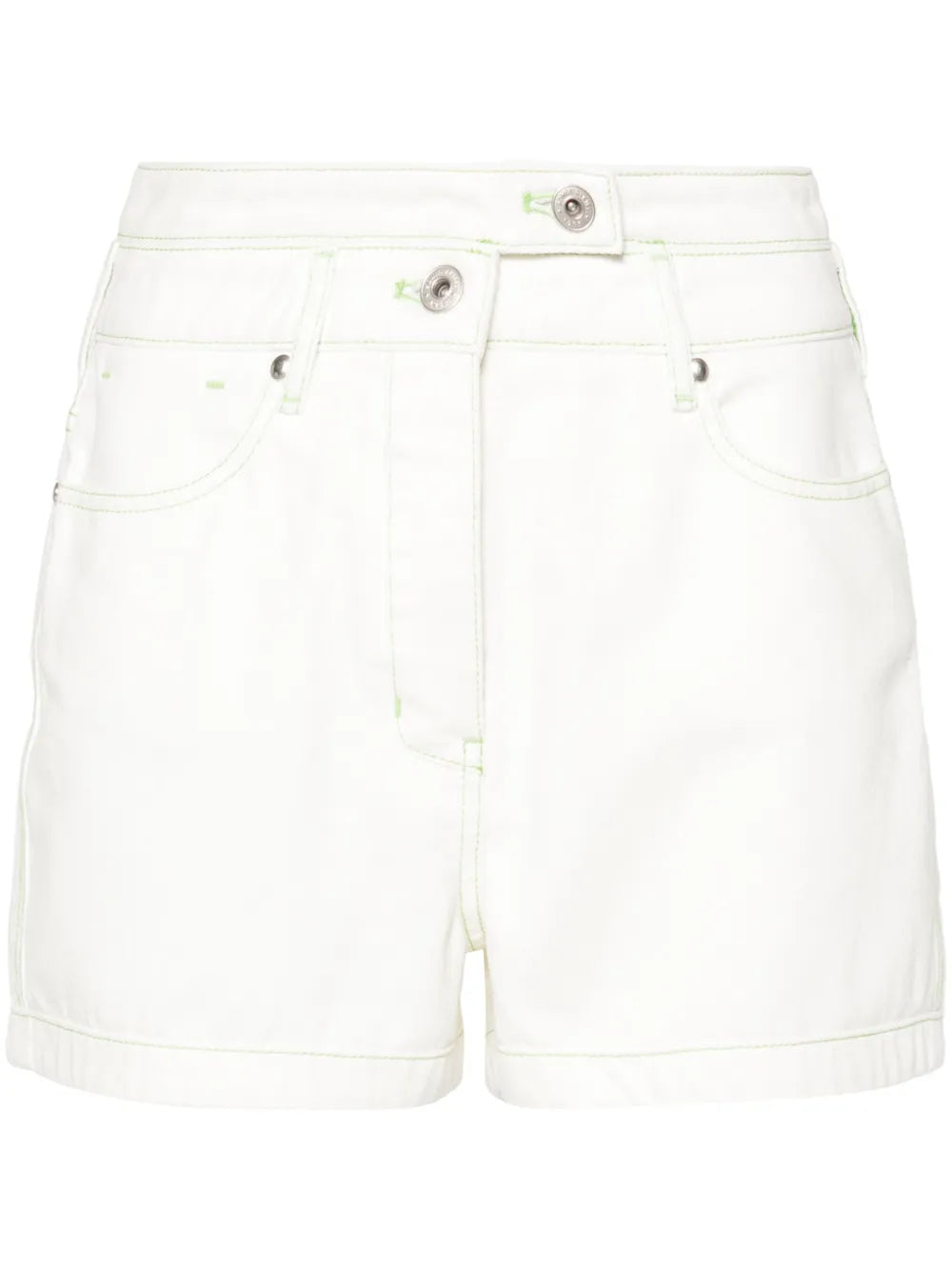 High-Rise Denim Shorts