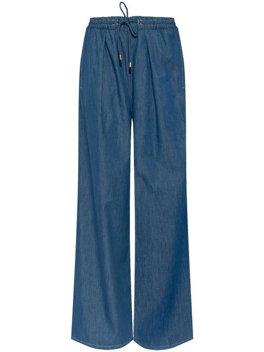 High-Rise Wide-Leg Trousers
