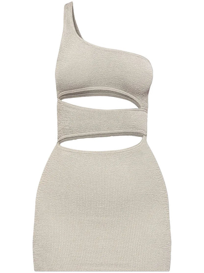 Rico Asymmetric Minidress