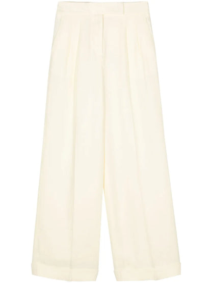 Linen Palazzo Pants