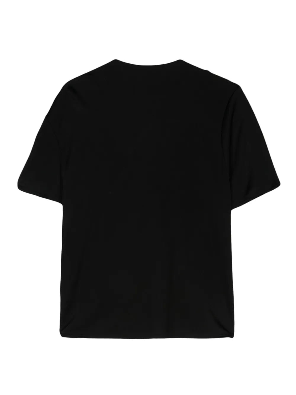 Lips-Motif Asymmetric T-Shirt