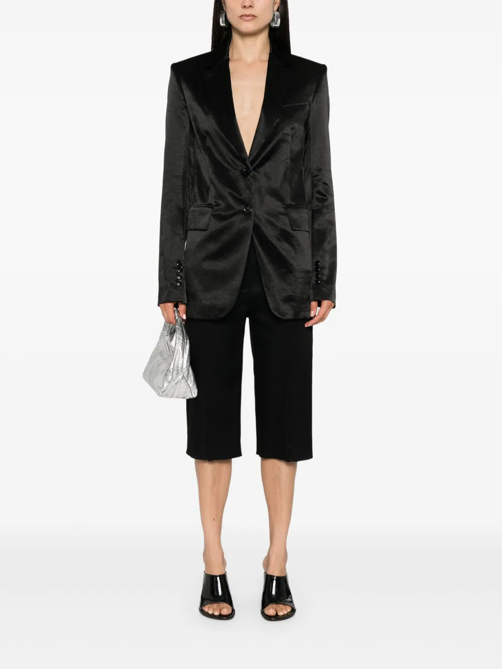 Volante Single-Breasted Blazer