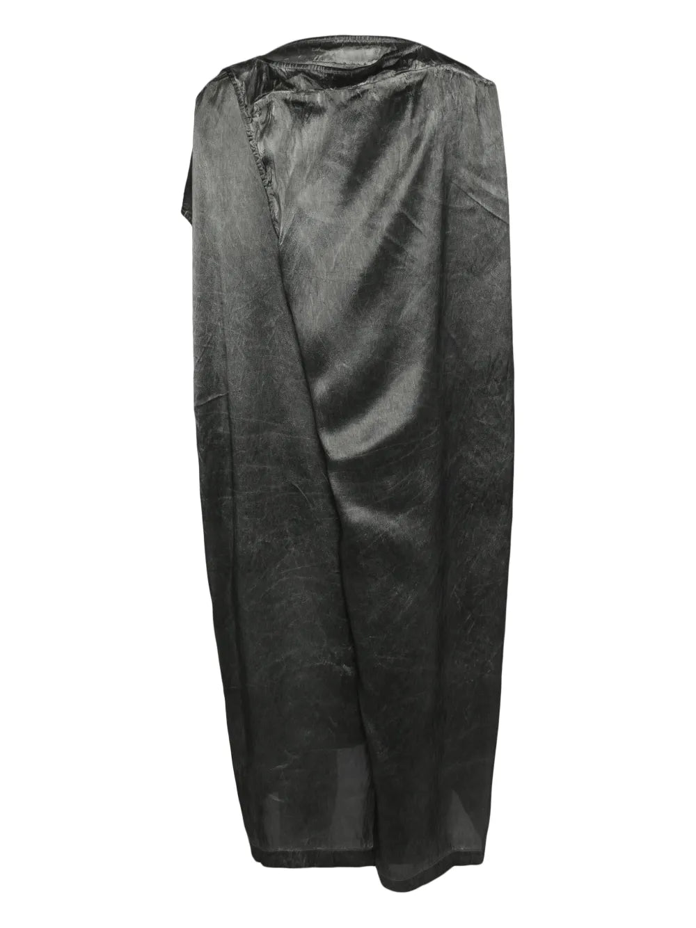 Short-Sleeved Asymmetric Dress