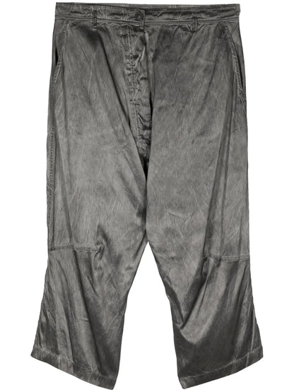 Dip Drop-Crotch Trousers
