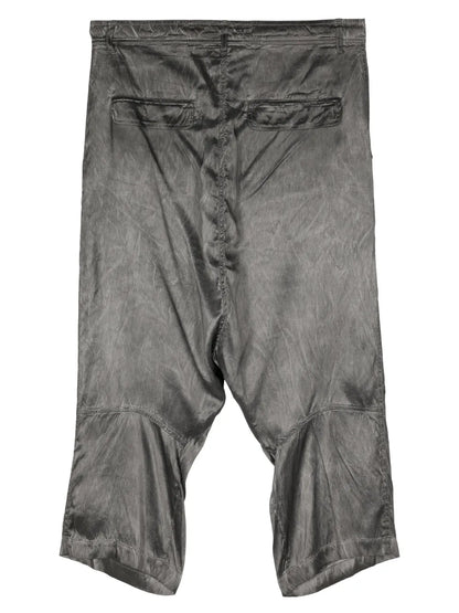 Dip Drop-Crotch Trousers