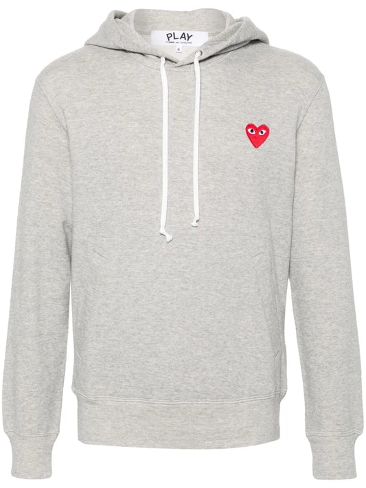 Heart-Patch Hoodie