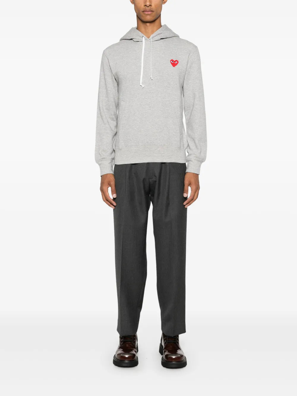 Heart-Patch Hoodie
