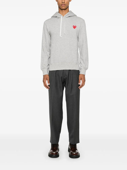 Heart-Patch Hoodie