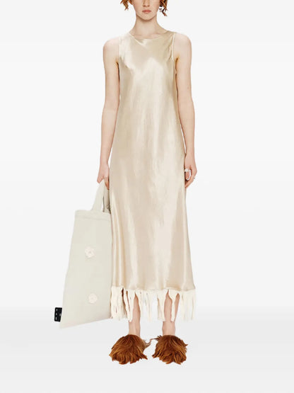 Satin Midi Dress