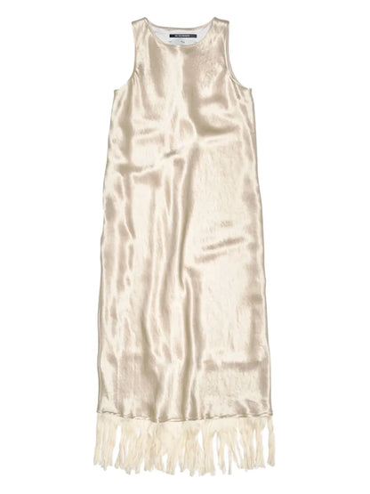Satin Midi Dress