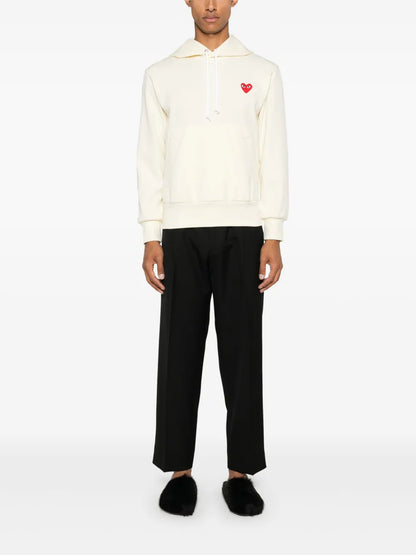 Heart-Patch Hoodie