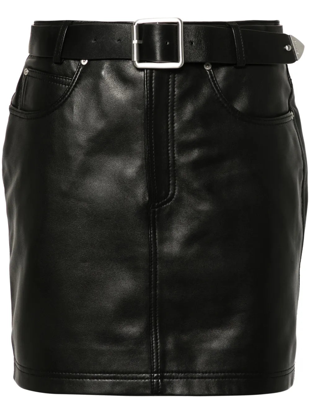Grenada Leather Mini Skirt
