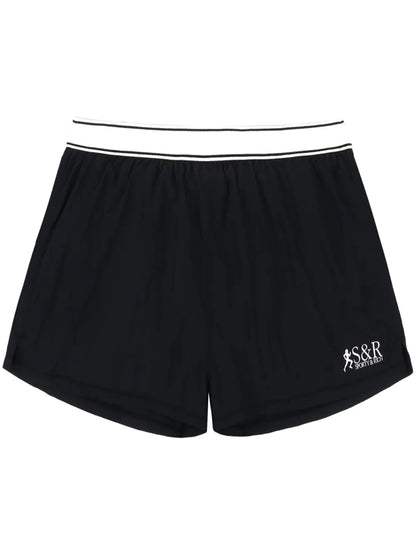 Logo Print Runner Shorts
