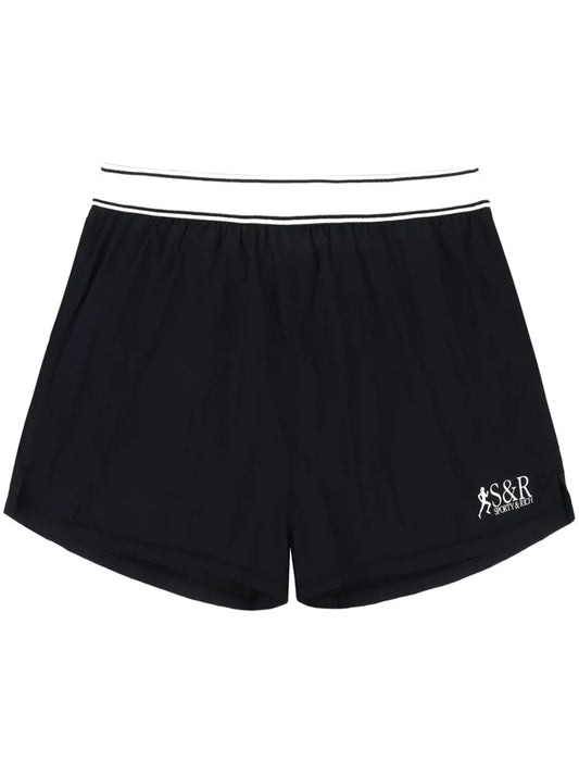 Logo Print Runner Shorts