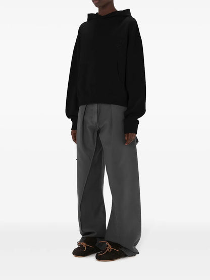 Logo-Embroidered Organic Cotton Hoodie