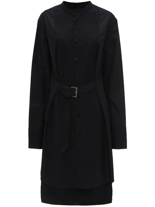 Belted Cotton Dress