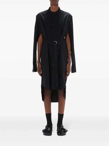 Belted Cotton Dress