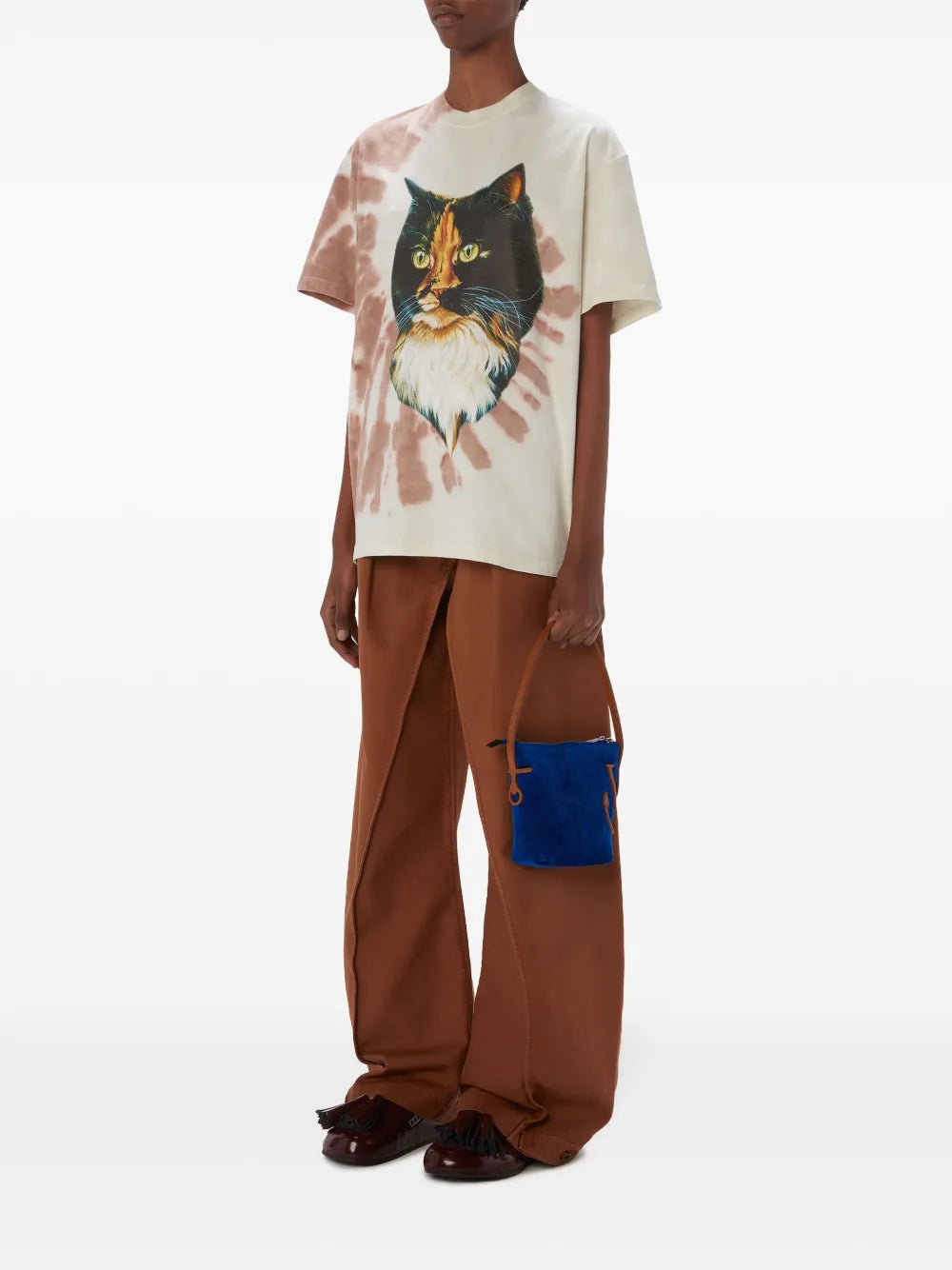 Pleated Balloon Jeans