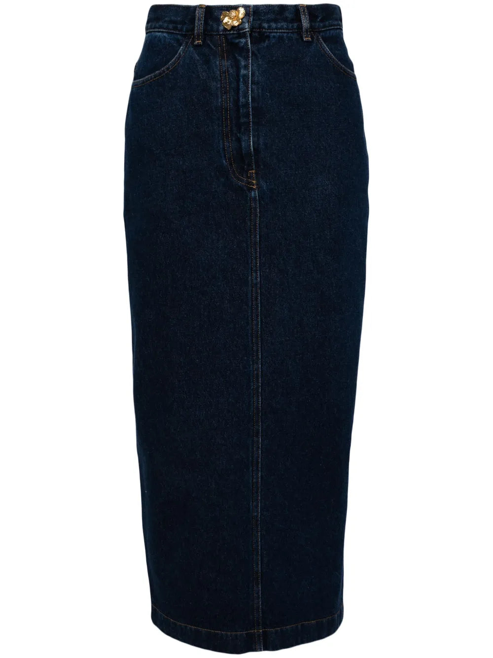 Denim Pencil Skirt
