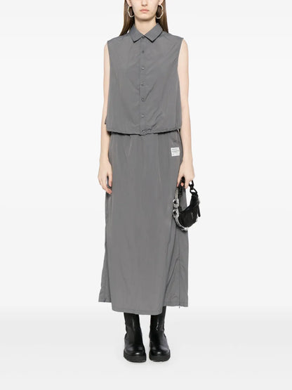 Logo-Appliqué Sleeveless Shirt