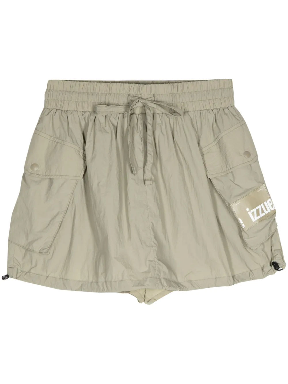 Drawstring Lightweight Mini Skort