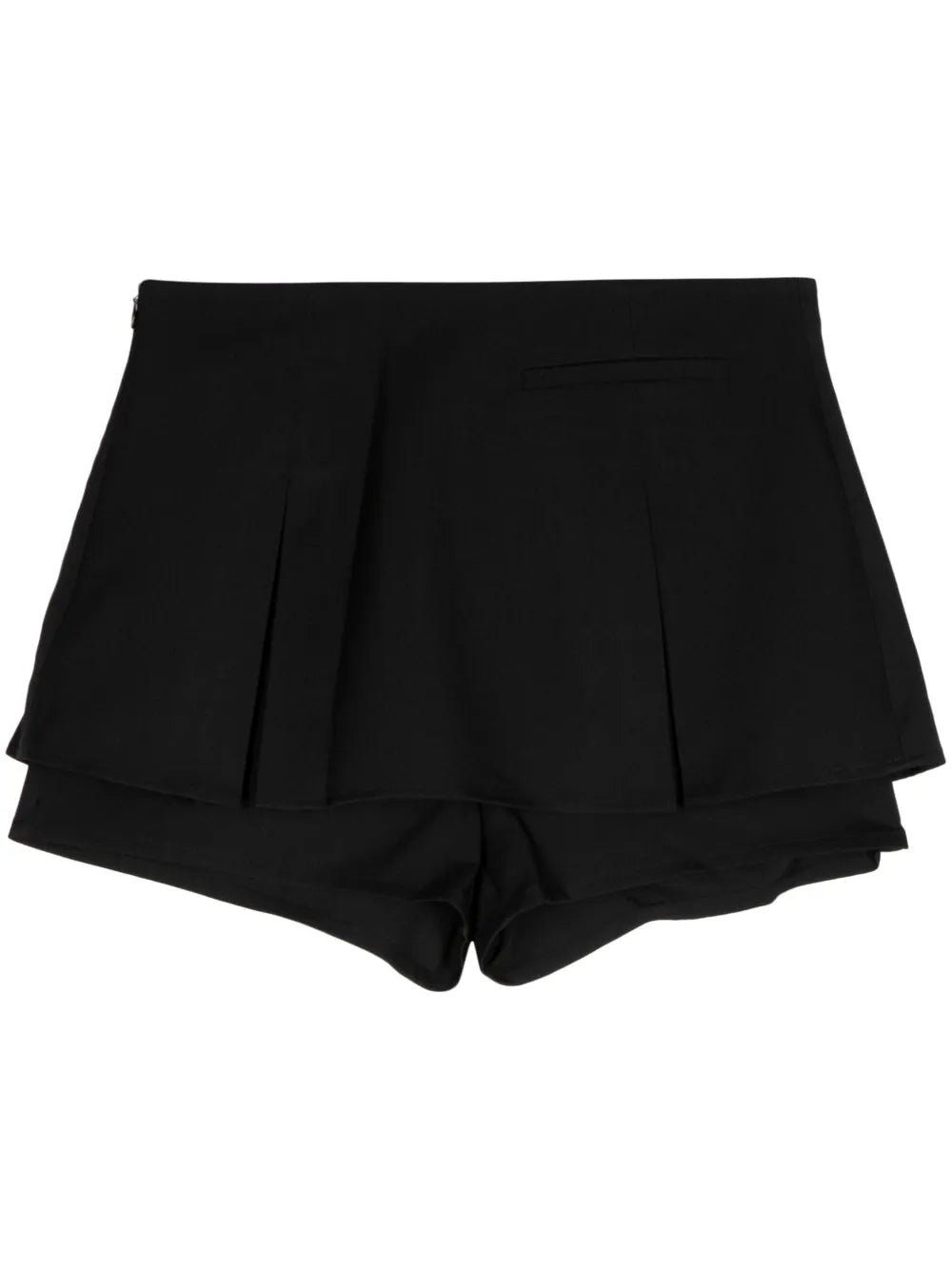 High-Waisted Layered Shorts