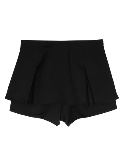 High-Waisted Layered Shorts