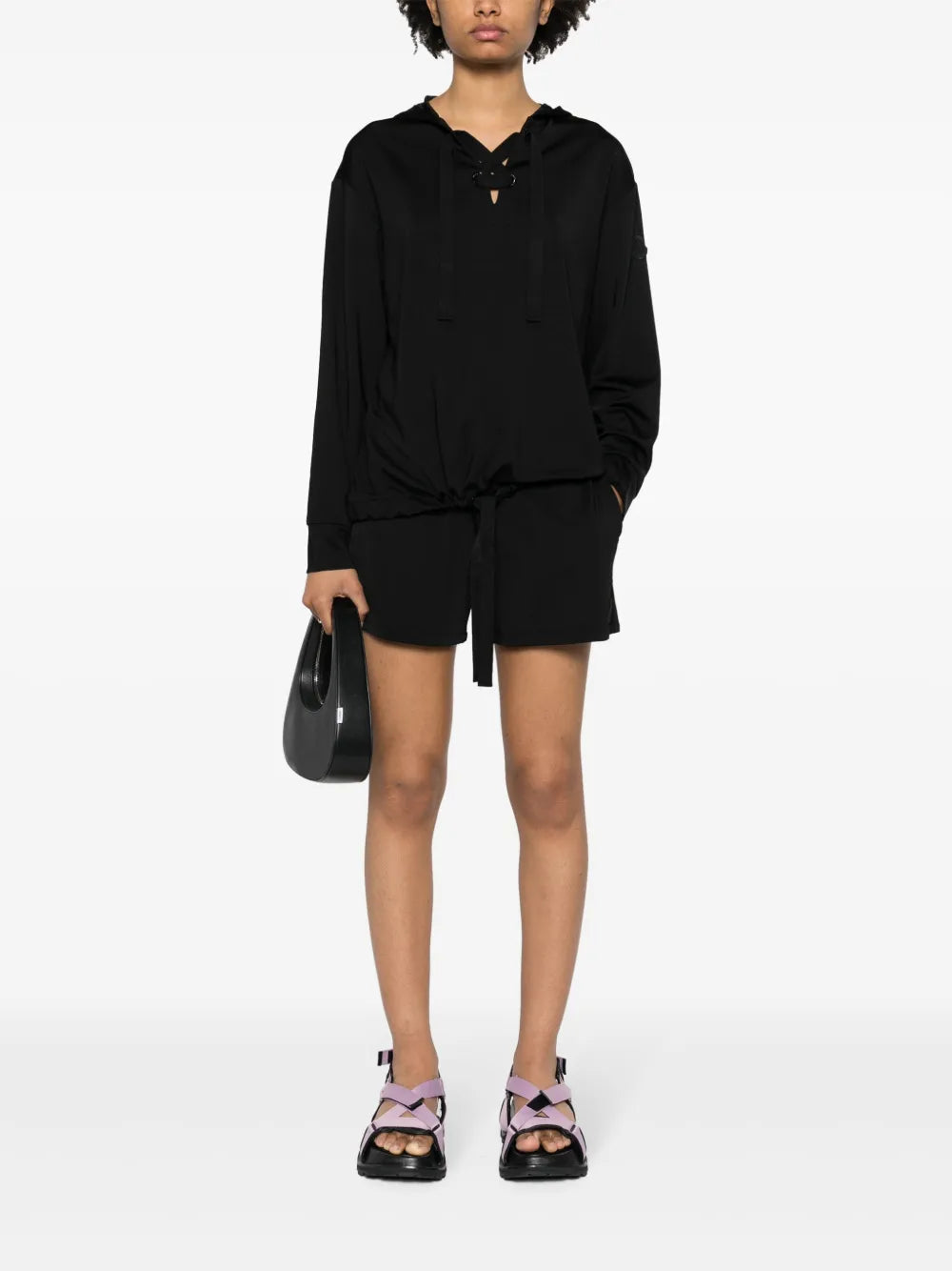 Logo-Patch Track Shorts
