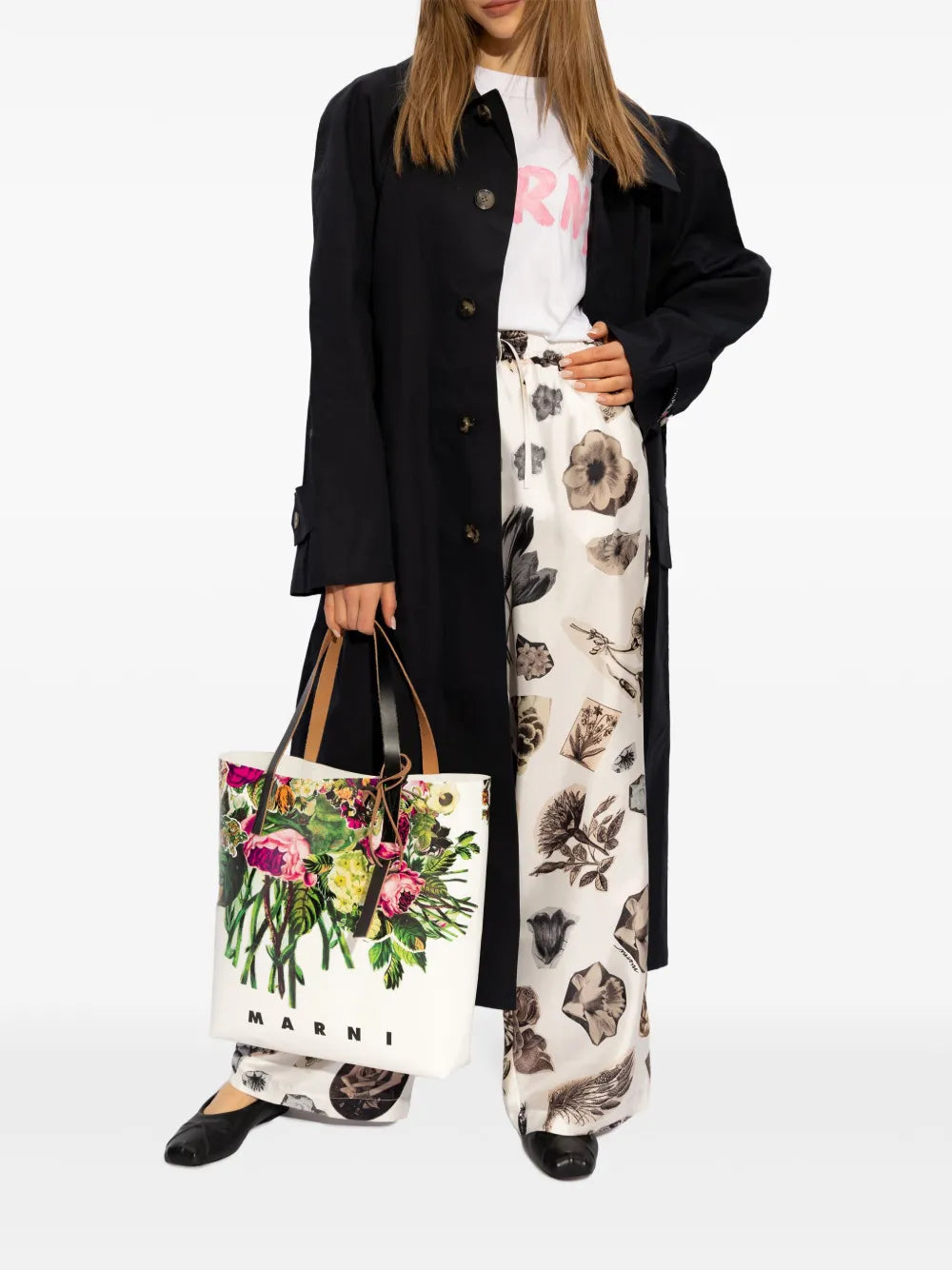 Single-Breasted Cotton Coat