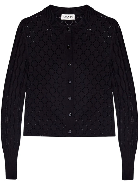 Openwork Cardigan